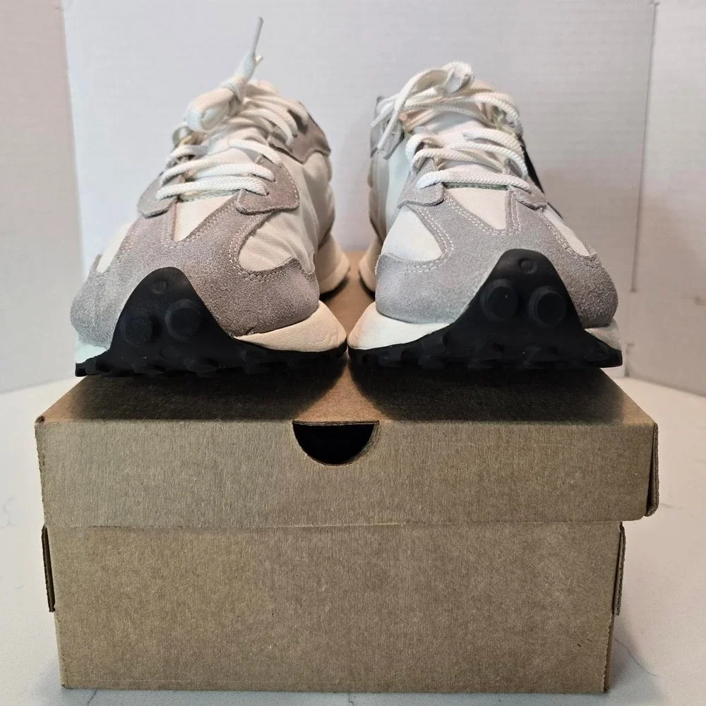 New Balance 327 MS327FE Sea Salt/ Black Men's- 11.5 US - Picture 2 of 8
